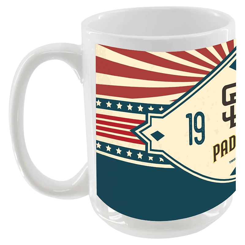 San Diego Padres 15oz. Americana Diamond Mug