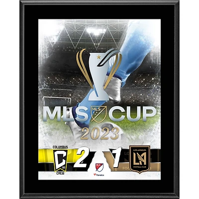 LAFC vs. Columbus Crew 2023 MLS Cup Matchup 10.5" x 13" Sublimated Plaque