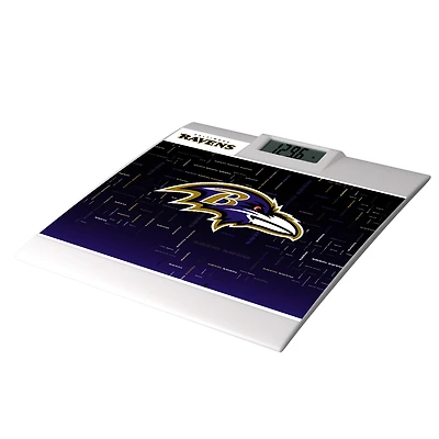 Keyscaper Baltimore Ravens Quadtile Design Digital Bathroom Scale