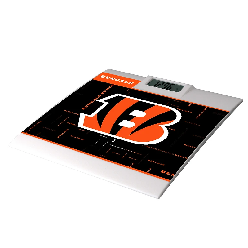 Keyscaper Cincinnati Bengals Quadtile Design Digital Bathroom Scale