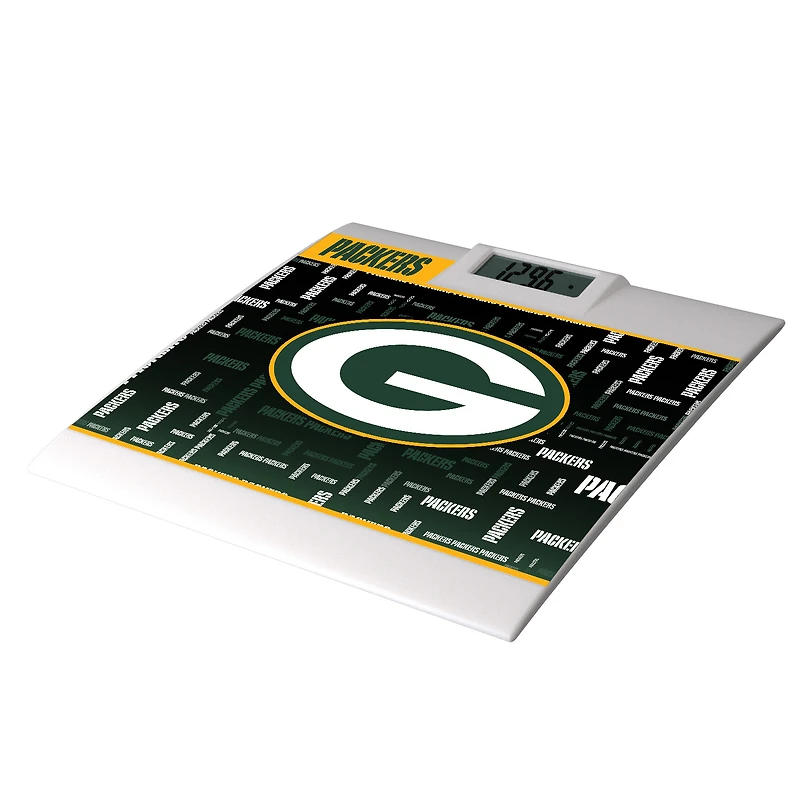 Keyscaper Green Bay Packers Quadtile Design Digital Bathroom Scale