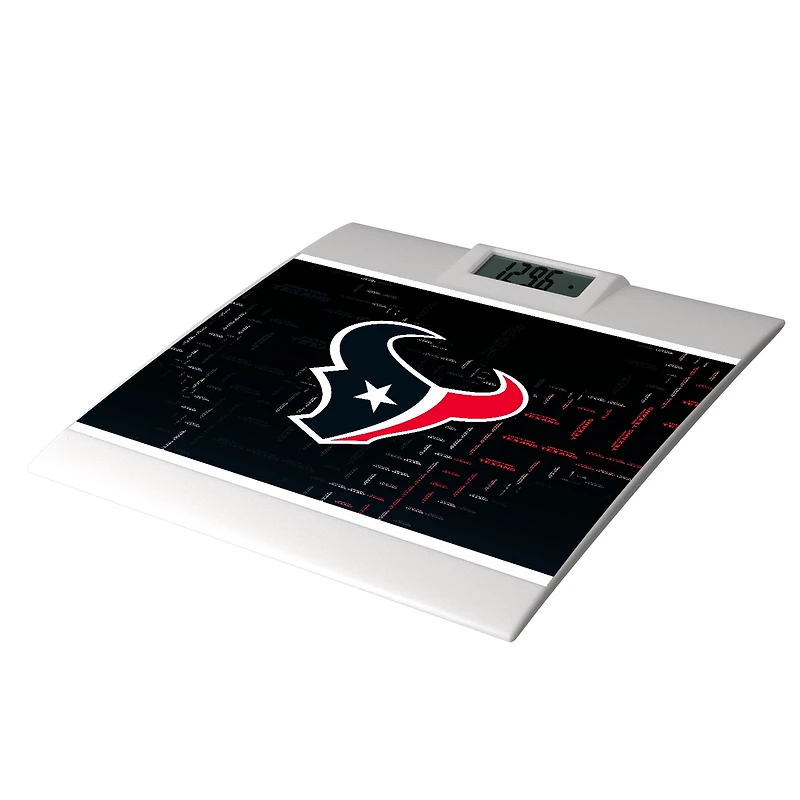 Keyscaper Houston Texans Quadtile Design Digital Bathroom Scale