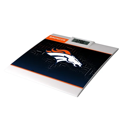 Keyscaper Denver Broncos Quadtile Design Digital Bathroom Scale