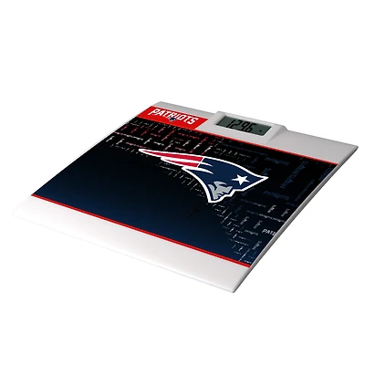Keyscaper New England Patriots Quadtile Design Digital Bathroom Scale