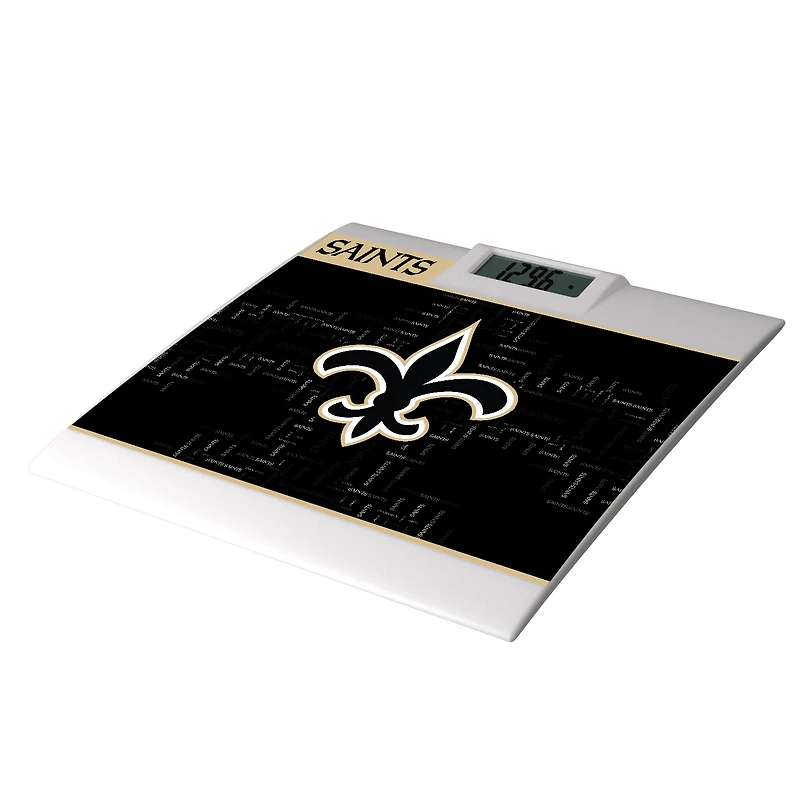 Keyscaper New Orleans Saints Quadtile Design Digital Bathroom Scale