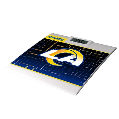 Keyscaper Los Angeles Rams Quadtile Design Digital Bathroom Scale