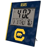Keyscaper Cal Bears Cross Hatch Digital Desk Clock