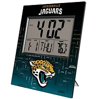 Keyscaper Jacksonville Jaguars Quadtile Digital Desk Clock