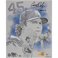 Gerrit Cole New York Yankees Autographed 16" x 20" Photo Print with "2023 AL Cy Young" Inscription - Art and Signed by Maz Adams - Limited Edition of 23