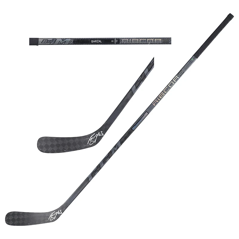 Mathew Barzal New York Islanders Autographed Game-Used Black CCM Stick vs. Pittsburgh Penguins on December 27, 2022