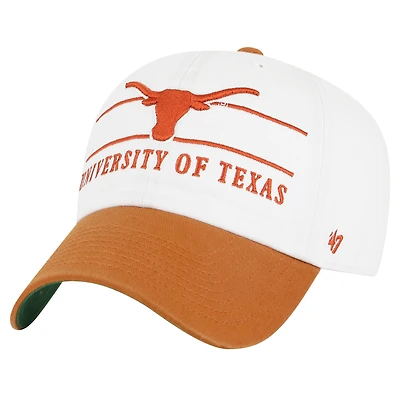 Men's '47 White Texas Longhorns Gridiron Clean Up Adjustable Hat