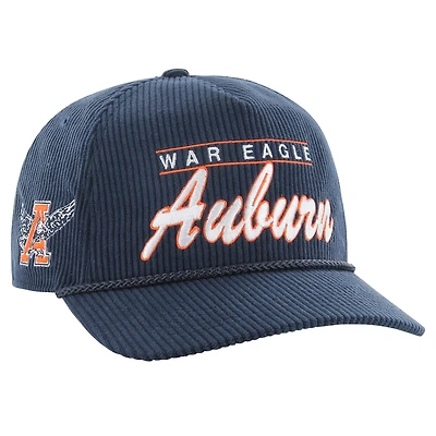 Men's '47 Navy Auburn Tigers Gridiron Double Header Hitch Adjustable Hat