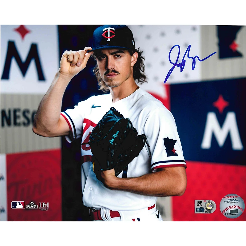Joe Ryan Minnesota Twins Autographed 8'' x 10'' Photograph