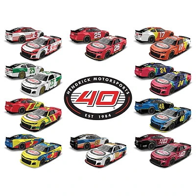 Action Racing Hendrick Motorsports 2024 40th Anniversary 10-Car 1:64 Die-Cast Set