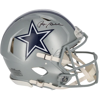 Roger Staubach Dallas Cowboys Autographed Riddell Speed Authentic Helmet