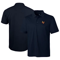 Men's Cutter & Buck  Navy Las Vegas 51s  Clique Ice Pique Tech Polo