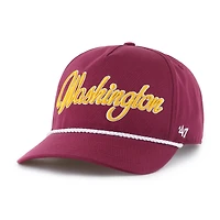 Men's '47 Burgundy Washington Commanders Overhand Hitch Adjustable Hat