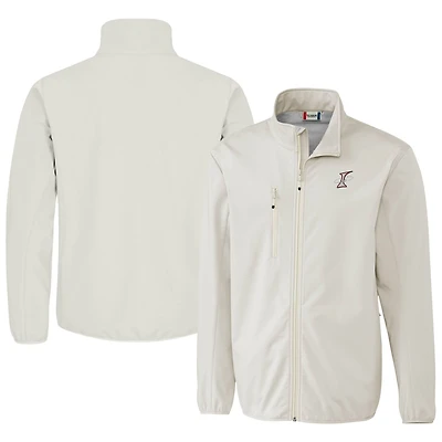 Men's Cutter & Buck Albuquerque Isotopes Clique Trail Eco Stretch Softshell Full-Zip Jacket