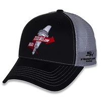 Men's Stewart-Haas Racing Team Collection  Black Ryan Preece Haas Tooling Team Sponsor Adjustable Hat