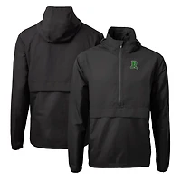 Men's Cutter & Buck  Black Dayton Dragons  Charter Eco Recycled Half-Zip Anorak Jacket