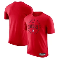 Men's Nike Red Chicago Bulls 2024/25 Legend On-Court Practice Performance T-Shirt
