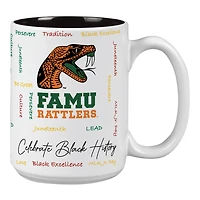 Florida A&M Rattlers 15oz. Black History Month Mug