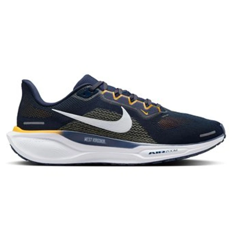 Unisex Nike Navy West Virginia Mountaineers Zoom Pegasus 41 Running Shoes
