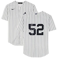 CC Sabathia New York Yankees Autographed White Nike Replica Jersey with "3,000K 4/30/19" Inscription