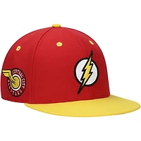 Youth Red Flash Comic Undervisor Snapback Hat
