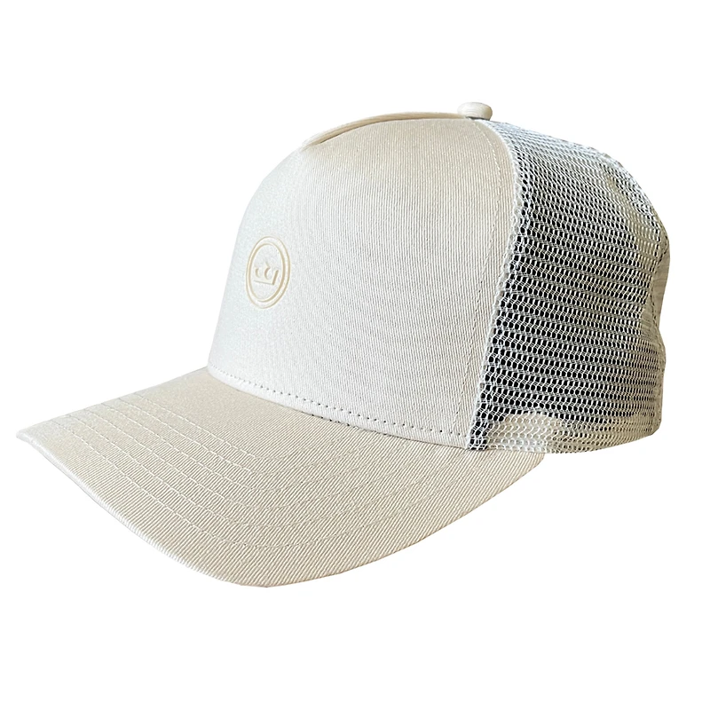 Men's Tan King Apparel Primary Mesh Trucker Snapback Hat