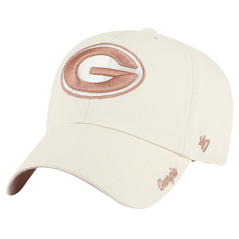 Women's '47 Cream Georgia Bulldogs Dusty Miata Clean Up Adjustable Hat