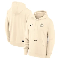 Men's Nike Cream Paris Saint-Germain Club Pullover Hoodie