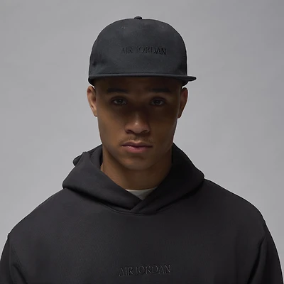 Men's Jordan Brand Black Air Jordan Five-Panel Snapback Hat