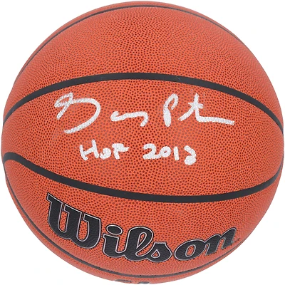 Gary Payton Seattle SuperSonics Autographed Wilson Authentic Series Indoor/Outdoor Basketball with "HOF 13" Inscription