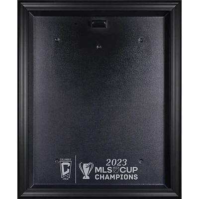 Columbus Crew 2023 MLS Cup Champions Framed Team Logo Jersey Display Case