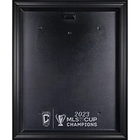 Columbus Crew 2023 MLS Cup Champions Black Framed Team Logo Jersey Display Case