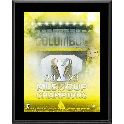 Columbus Crew 2023 MLS Cup Champions 10.5" x 13" Sublimated Plaque