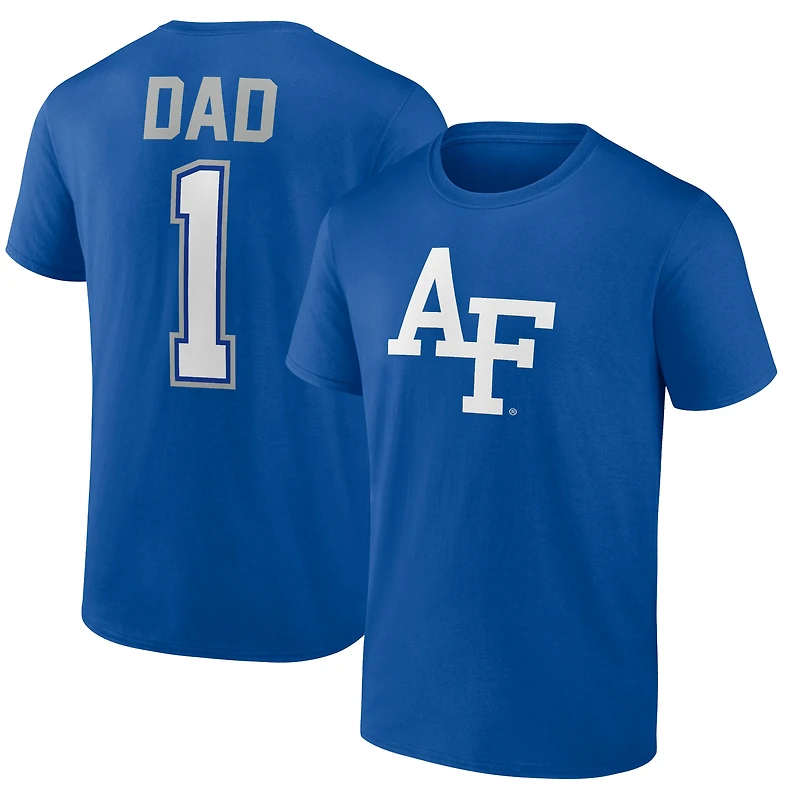 Men's Royal Air Force Falcons Father's Day #1 Dad T-Shirt