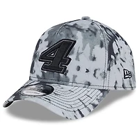 Men's New Era  Black Josh Berry Victory Burnout 9FORTY Adjustable Hat