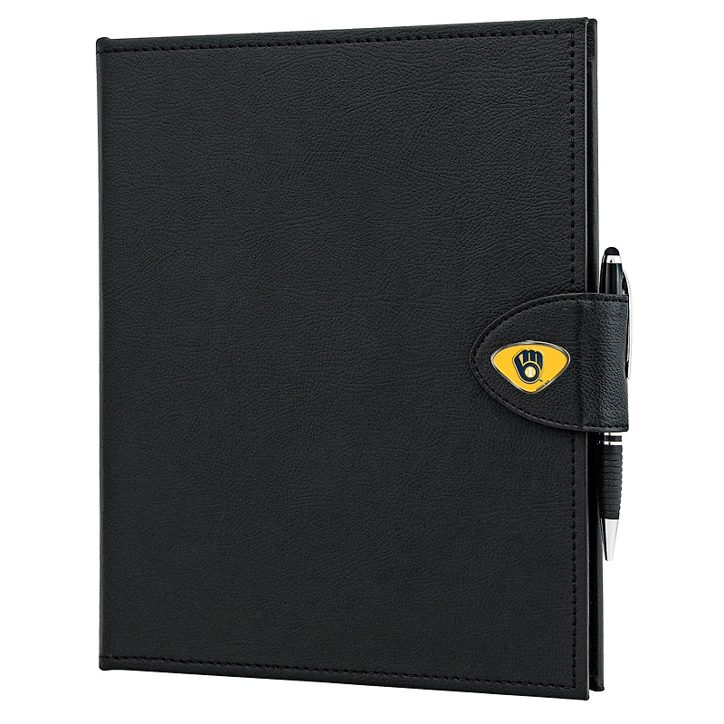 Black Milwaukee Brewers Classic Padfolio