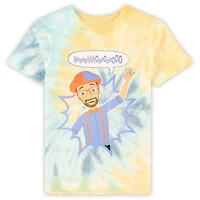 Toddler Blue Blippi Tie-Dye T-Shirt