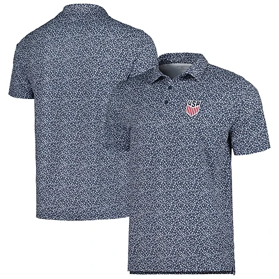 Men's Antigua Navy USMNT Terrace Polo