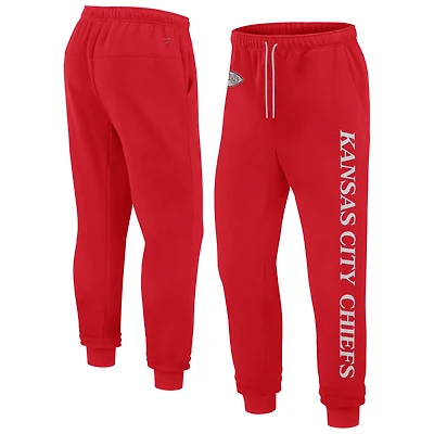 Unisex Fanatics Red Kansas City Chiefs Elements Phenom Fleece Jogger Pants