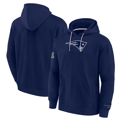 Men's Fanatics Navy New England Patriots Elements Pace Pullover Hoodie