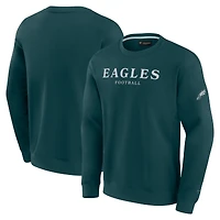 Unisex Fanatics  Midnight Green Philadelphia Eagles Elements Unlimited Fleece Pullover Sweatshirt