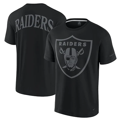 Unisex Fanatics Black Las Vegas Raiders Elements Iconic T-Shirt