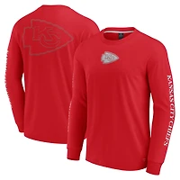 Unisex Fanatics Red Kansas City Chiefs Elements Strive Long Sleeve T-Shirt