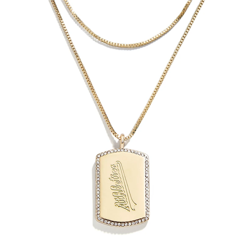 WEAR by Erin Andrews x Baublebar Athletics Dog Tag Necklace