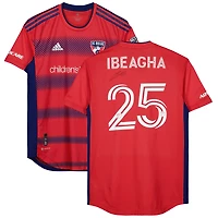 Sebastien Ibeagha FC Dallas Autographed Match-Used #25 Jersey from the 2023 MLS Season