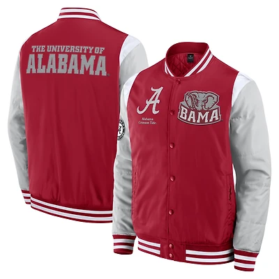 Men's Fanatics  Crimson Alabama Crimson Tide Elements Elite Full-Snap Jacket